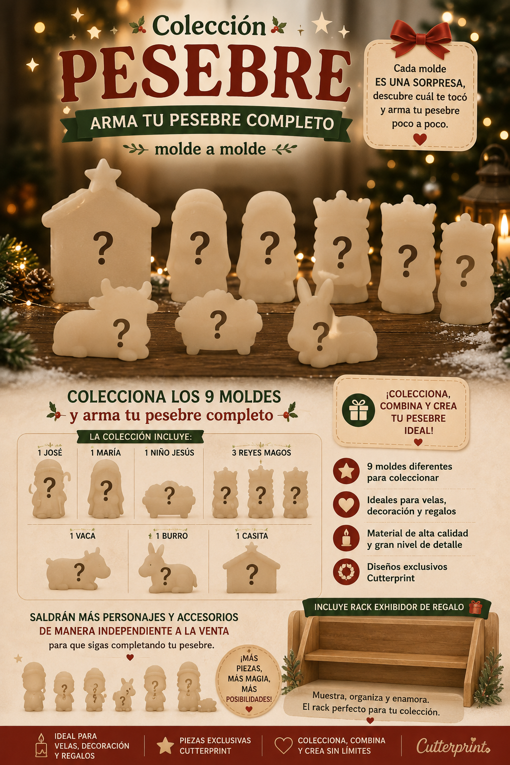 Cutter Pesebre 3D (Preventa)
