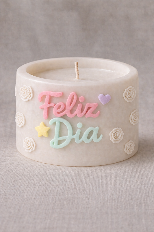 Recipiente Feliz día Rosas!