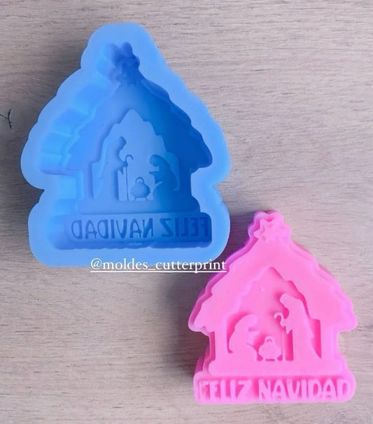 Pesebre Feliz Navidad