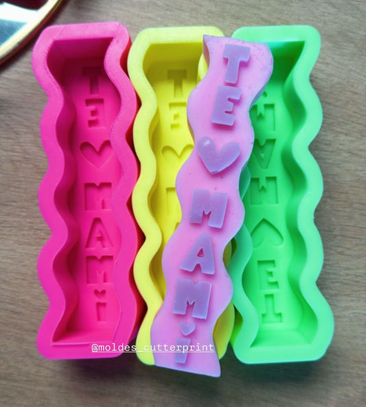 Solitario ondulado grueso